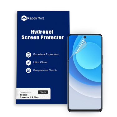 Tecno Camon 19 Neo Compatible Premium Hydrogel Screen Protector With Full Coverage Ultra HD